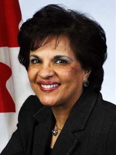 La sénatrice Mobina Jaffer. « Nous devons continuer à nous dresser et à faire face à la menace que représente l’Iran pour son propre peuple », a affirmé la sénatrice Jaffer au sénat canadien, le 1er décembre.