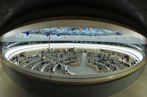 La 19ème session du Conseil des droits de l’homme a eu lieu à Genève, en Suisse. Le Conseil des droits de l’homme est un organisme intergouvernemental au sein des Nations unies, composé de 47 États et chargé de promouvoir et de protéger tous les droits de l’homme dans le monde. Photo ONU/Jean-Marc Ferré.