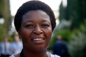 Tendayi Chingeye, une déléguée du Zimbabwe.