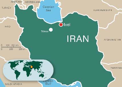 Ivel est un village isolé dans la province du Mazandaran dans le nord de l’Iran, situé à quelques 90 kilomètres de la ville de Sari.