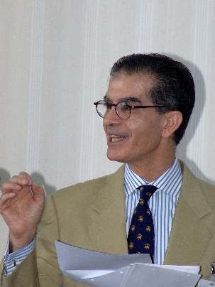 Monsieur Samandari, représentant de la Communauté internationale bahá’íe à Paris