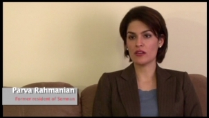 Parva Rahmanian, une des personnes interviewées dans la vidéo.