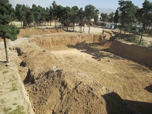 Photos de la destruction d’un cimetière bahá’í historique à Shiraz par les gardiens de la révolution.