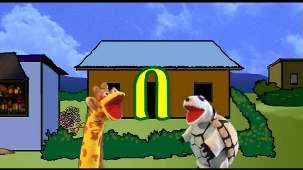 Toujours aidé de M.Tortue, le sage, « Tsehai » apprend l’alphabet amharique
