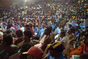 A Lae, la plupart des 1.500 participants étaient originaires de Papouasie-Nouvelle-Guinée. Un petit groupe était venu des îles Salomon.