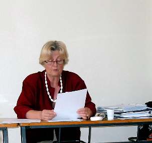 Marie- Hélène Du Parc Locmaria, Doctorante, a proposé une réflexion autour de: