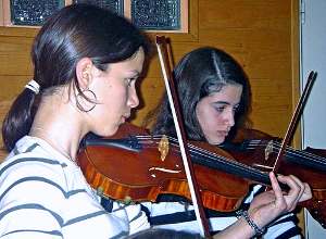 Les respirations musicales ont enrichi durant tout le séjour l'ensemble des participants