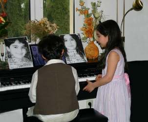Les enfants ont participé à l’animation musicale.
