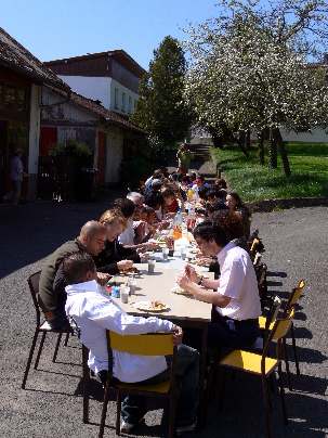 La tablée champêtre