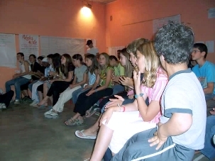 Les veillées sont toujours des temps forts des séjours pour jeunes et remportent une vive adhésion
