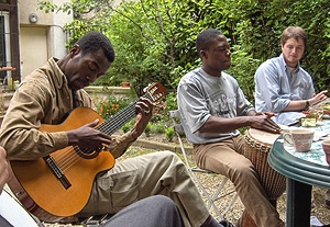 ….sans oublier quelques rythmes africains !