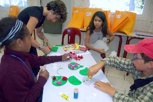 Les enfants avaient également des activités spécialement adaptées à leur âge !