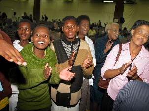 Des amis de tout le sud de l’Afrique se sont réunis à Johannesburg pour une conférence où l’enthousiasme a souvent éclaté dans des chants spontanés.