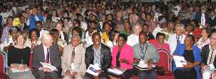 La conférence de Johannesburg avec 1150 participants a été le plus grand rassemblement bahá’í à s’être jamais tenu dans le pays.