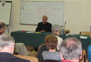 Intervention de Gérard Donnadieu, président des Amis de Teilhard de Chardin.