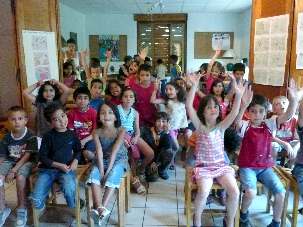 Les 96 enfants et pré-ados de 6 à 12 ans ont été répartis en sept groupes d’activités selon les tranches d’âges.
