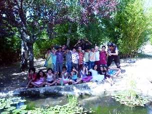 Les activités nature et sportives font partie intégrante du projet de l’école Yakari.
