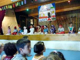 Bonheur de se retrouver, tristesse de se quitter, la Fête de l'unité a regroupé le dernier jour, sur le site de Beauvallon, les camps des 6-12 ans et des 13-14 ans ainsi que leurs parents.
