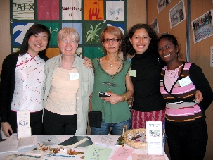 Juin 2008, Cité des Sciences et de l’Industrie à Paris : participation de l’ABF au 3ème Salon international des Initiatives de Paix.