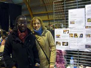 Cynthia et Caroline étaient ravies de participer à la Fête des solidarités d’Alfortville.
