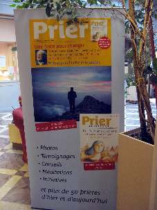 Le magazine Prier était, à l’occasion de son 30ème anniversaire, l’initiateur des 24h de prières pour la Terre.