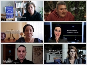 Les personnalités de la campagne « Des Hongrois éminents pour les droits de l’homme en Iran » ont mis en ligne des messages vidéos sur internet.