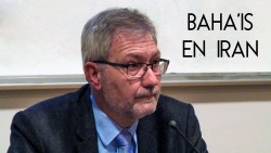 Lucien Crevel, au nom des bahá’ís de France, à affirmer  à quel point la communauté bahá’íe est une communauté pacifique, non violente et non politisée, qui subit en Iran de graves persécutions uniquement en raison de sa croyance religieuse