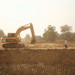 Les travaux de terrassement ont récemment été terminés sur le site du temple à Battambang, au Cambodge.
