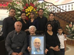 La famille de Farhang Amiri à Yazd en Iran