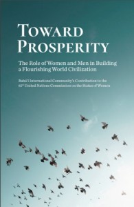La communauté internationale bahá’íe a publié une nouvelle déclaration sur la promotion de la femme et la relation vitale entre l’égalité des sexes et la véritable prospérité.