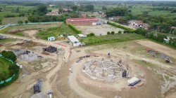 De nouvelles images vidéo montrent les progrès de la construction de la maison d’adoration locale dans le Norte del Cauca, en Colombie.