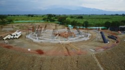Le site de la future maison d’adoration locale dans le Norte del Cauca