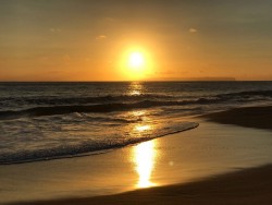 Le coucher de soleil à Hawaï a marqué la fin de la période du bicentenaire