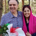 Vahid Tizfam et sa femme, Furuzandeh Nikumanesh, réunis après ses dix ans d’emprisonnement