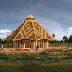 Une illustration de la maison d’adoration locale de Matunda Soy, au Kenya, a été dévoilée aujourd’hui.