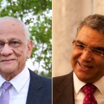 M. Gustavo Correa (à gauche) et M. Firaydoun Javaheri (à droite)