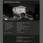 Plus de 100 sélections inédites et non traduites des écrits bahá’ís ont été publiées sur la Baha’i Reference Library, qui a également été mise à jour avec de nouvelles améliorations du site.
