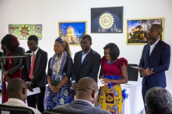 Le 22 février, la cérémonie d’inauguration des nouvelles installations à Mwinilunga, en Zambie, a débuté par des prières.