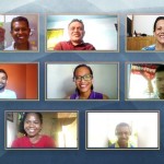 Les neuf membres de l’Assemblée spirituelle nationale des bahá’ís du Timor-Leste nouvellement élue se réunissent en ligne pour leur première réunion.