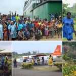 De nombreuses personnes de tout le Vanuatu arrivent à Tanna pour aider aux préparatifs de l’inauguration, samedi, de la première maison d’adoration bahá’íe locale dans le Pacifique.