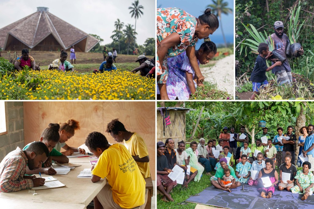 À Tanna, plus de 5 000 personnes participent à des activités bahá’íes de développement de la communauté, avec les jeunes en première ligne.