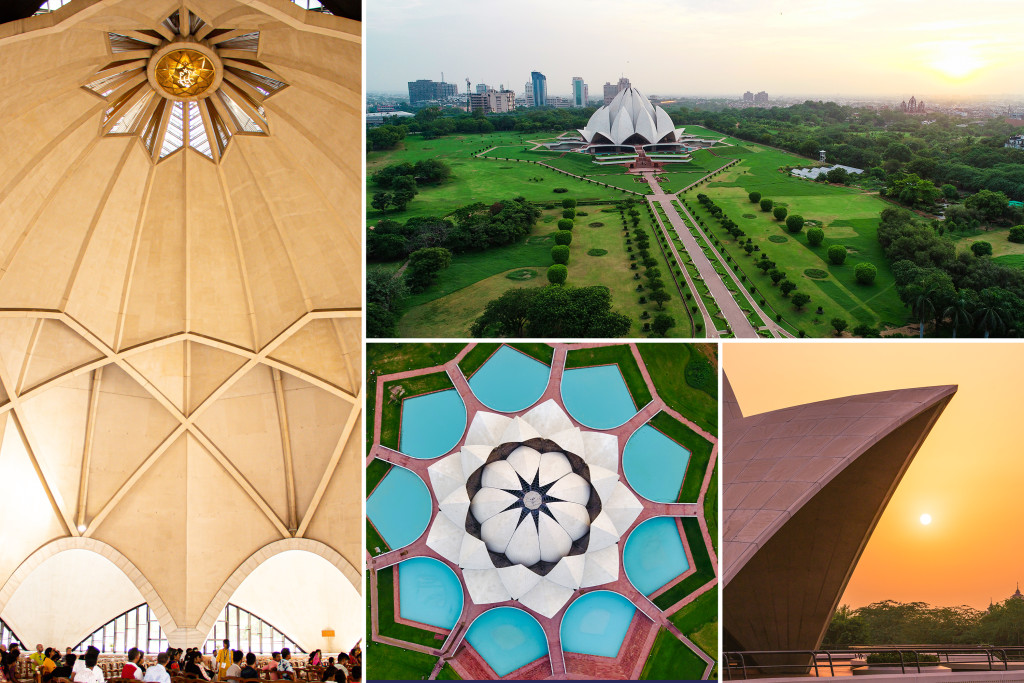 New Delhi, Inde - Les habitants des quartiers qui entourent cette maison d’adoration, communément appelée le « temple du lotus » en raison de sa conception inspirée d’une fleur de lotus, se réunissent sur le site du temple pour des visites guidées. Chaque visite comprend une projection d’Exemple, le film récemment sorti sur ‘Abdu’l-Bahá, une exposition sur sa vie et un programme de dévotion composé de prières, de musique et de lectures de citations des écrits bahá’ís.