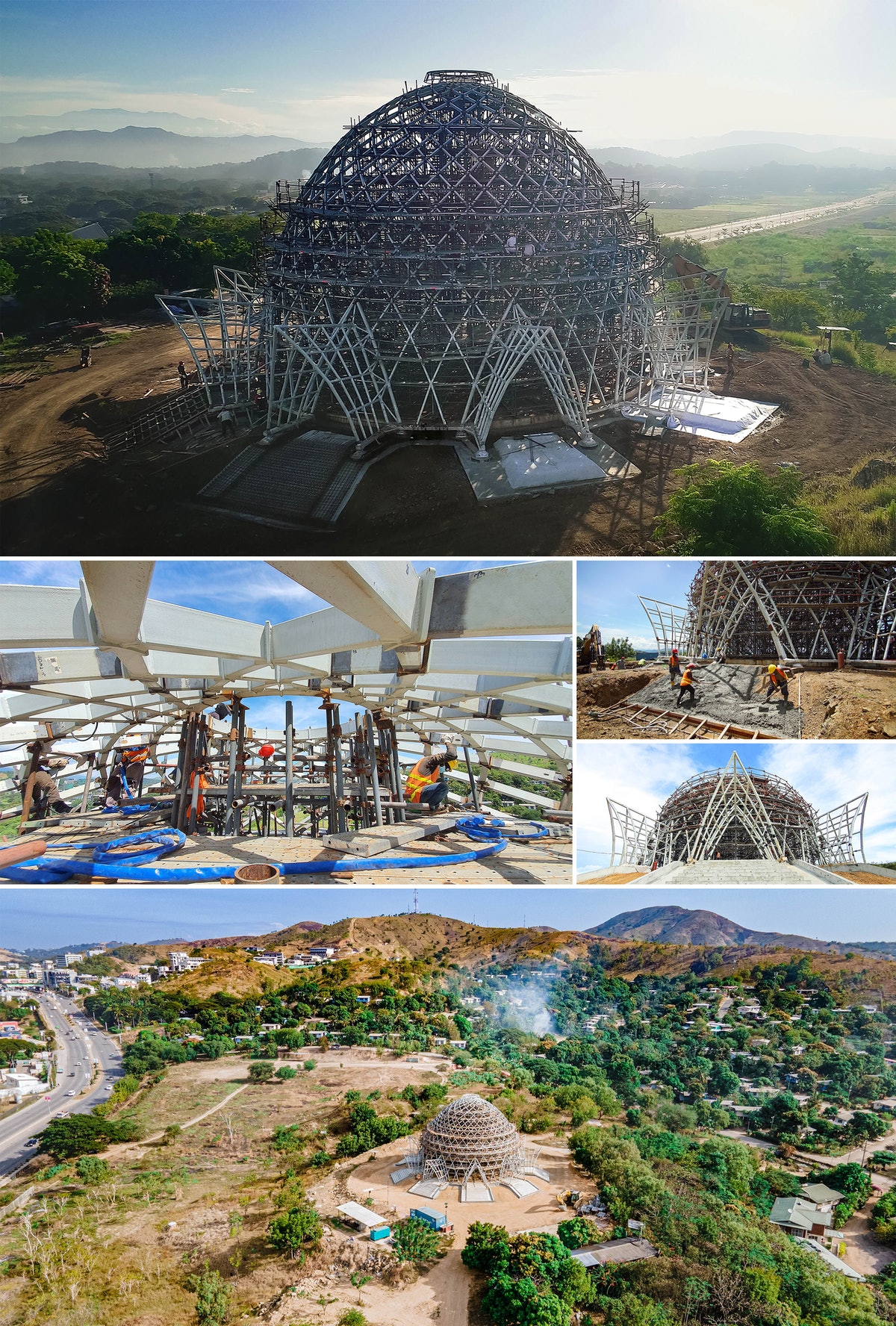 Une étape importante a été franchie avec l’achèvement de la superstructure de la maison d’adoration en Papouasie-Nouvelle-Guinée.