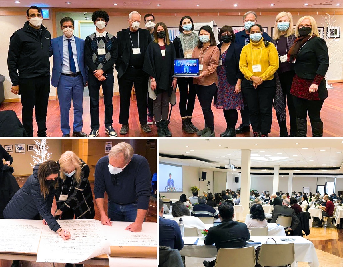 Un rassemblement à Toronto, au Canada, qui a réuni des participants du nord du Canada et des côtes atlantique et pacifique du pays.