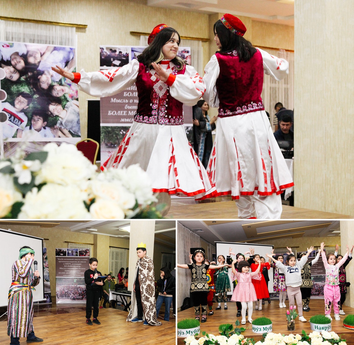 Lors de cette conférence à Khujand, au Tadjikistan, des danses traditionnelles et des représentations théâtrales ont contribué à l’atmosphère joyeuse du rassemblement.