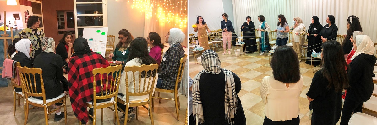 Les participants à un rassemblement au Koweït ont pris part à des discussions, des activités de collaboration et divers projets artistiques axés sur la promotion de communautés pacifiques.