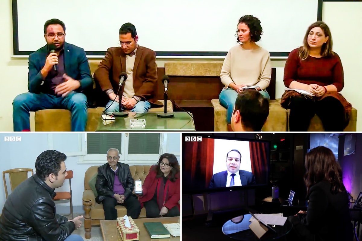 Voici quelques-uns des nombreux forums de discussion auxquels les bahá’ís d’Égypte ont participé dans le cadre de leurs efforts pour contribuer aux discours sociétaux, notamment sur la coexistence, le rôle des médias dans la société et le rôle des jeunes dans la transformation sociale.