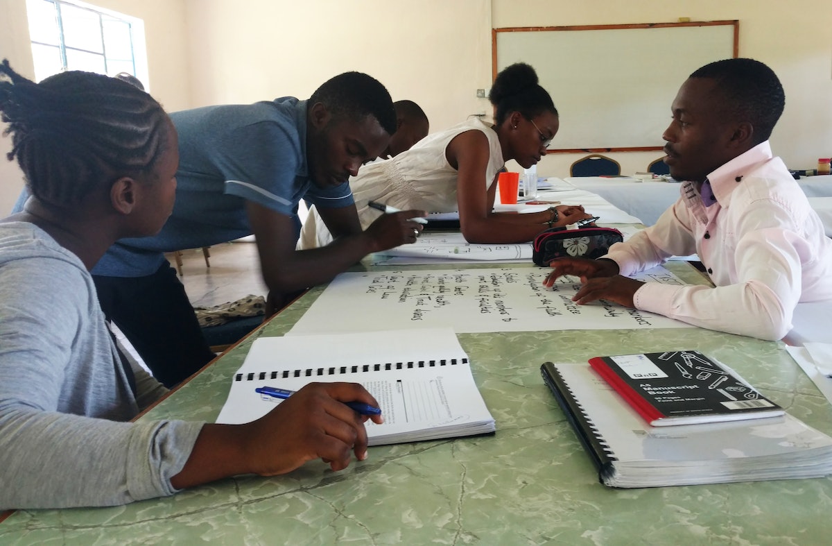 Participants aux séminaires de premier cycle proposés par l’Institut pour les études sur la prospérité mondiale.