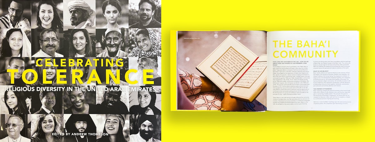 Le débat national sur la coexistence a acquis une importance significative ces dernières années, non seulement aux E.A.U., mais dans toute la région arabe. Un livre officiellement parrainé, intitulé « Celebrating Tolerance: Religious Diversity in the United Arab Emirates » (Célébrer la tolérance : La diversité religieuse dans les Émirats arabes unis) a été publié en 2019 à l’occasion de « L’année de la tolérance ». Ce recueil contient les expériences de différents communautés religieuses des E.A.U. et leurs contributions à la coexistence pacifique dans la société émiratie.