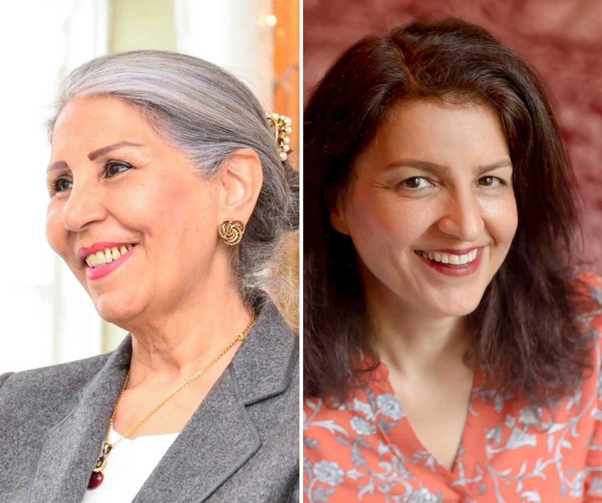 Les deux femmes bahá’íes iraniennes, Mahvash Sabet (à gauche) et Fariba Kamalabadi (à droite), ont été arrêtées pour la deuxième fois le 31 juillet, au début d’une nouvelle répression contre les bahá’ís iraniens.